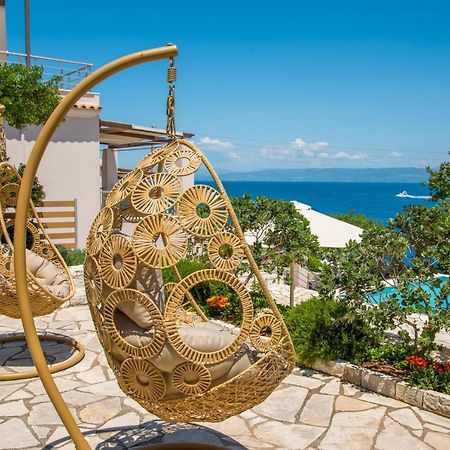 Villa Terra del Nonno with Sea Views&Pool Gaios Esterno foto